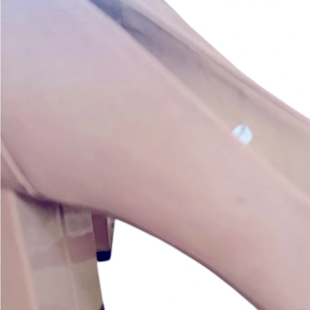 H&M - Court Shoes - Elegant beige Block Heel Pumps